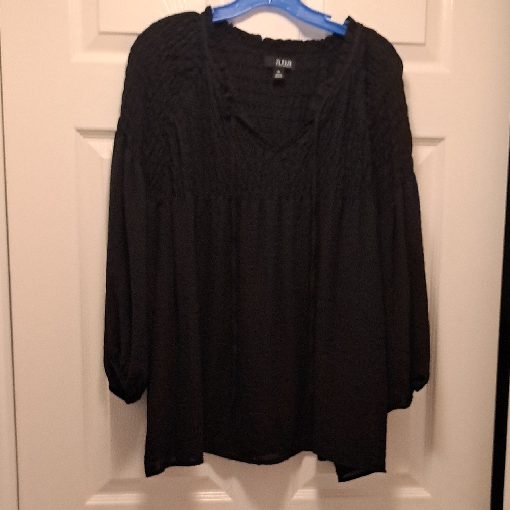 Elegant Black Women's Top